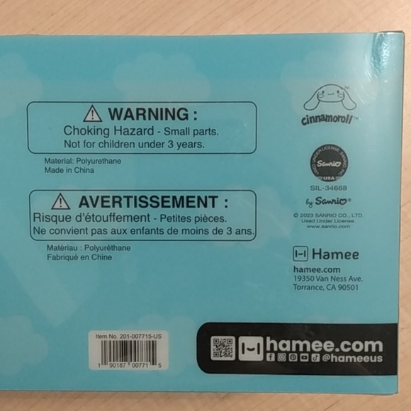 Sanrio Cinnamoroll Jumbo Squishy Hamee Hello Kitty - Picture 13 of 14